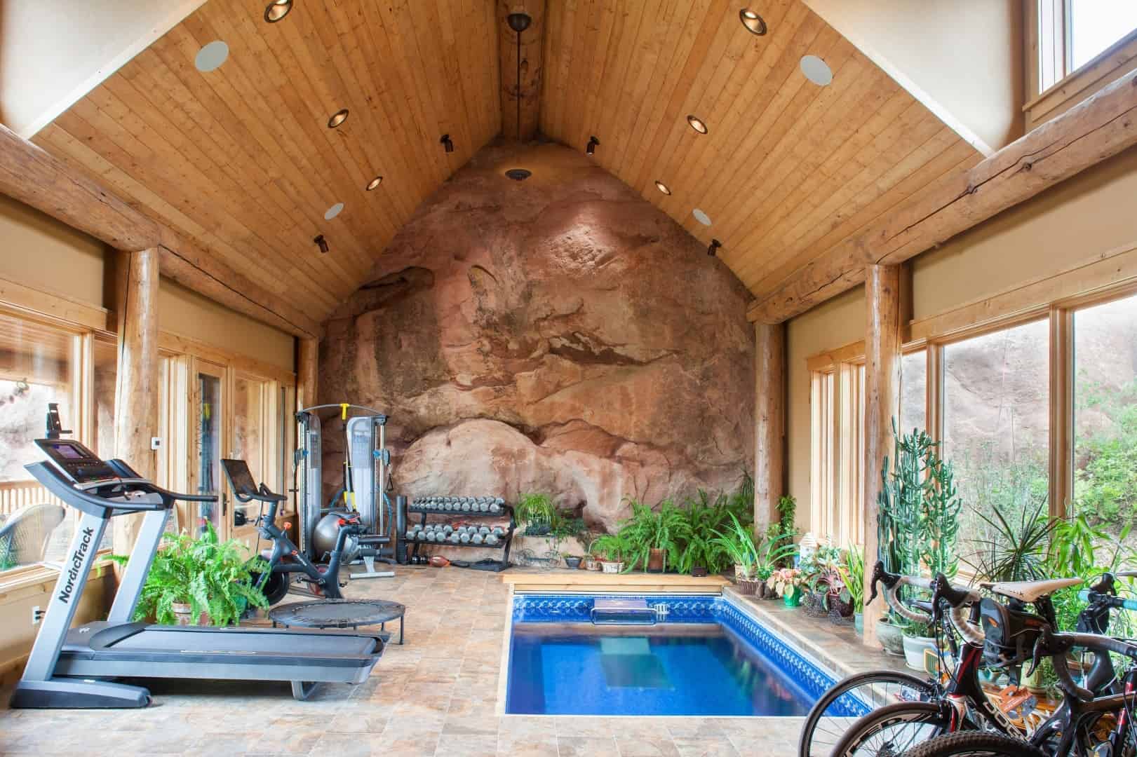 11. Rustic Home Gym, Denver 11. Rustic Home Gym, Denver