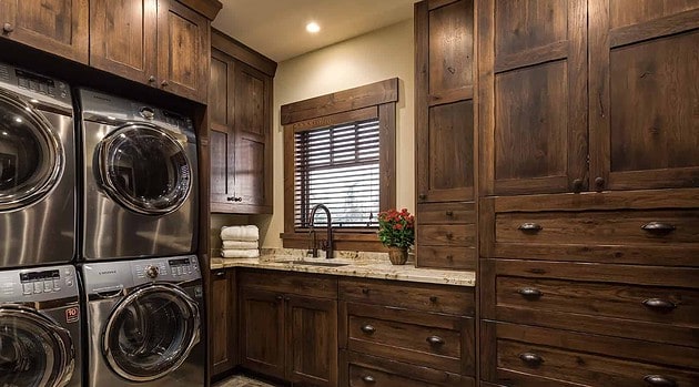 15 Rustic Laundry Designs That Blend Natural Elegance With Utility