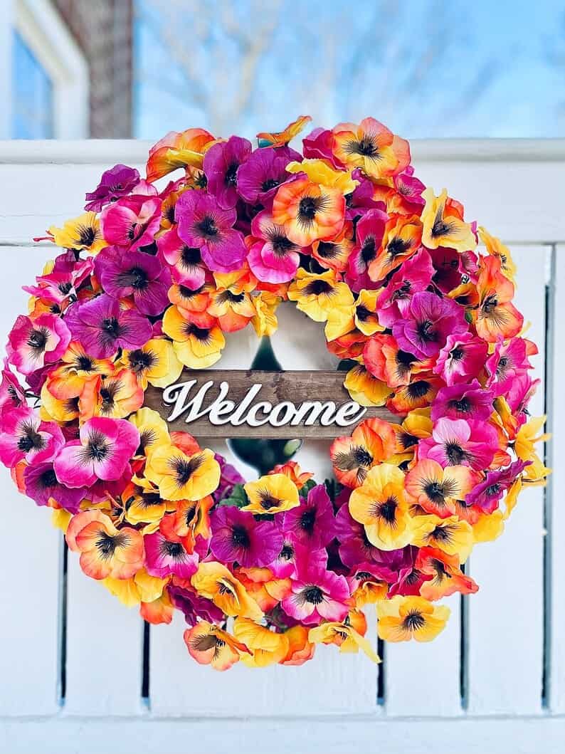 12. Purple & Yellow Pansies 12. Purple & Yellow Pansies