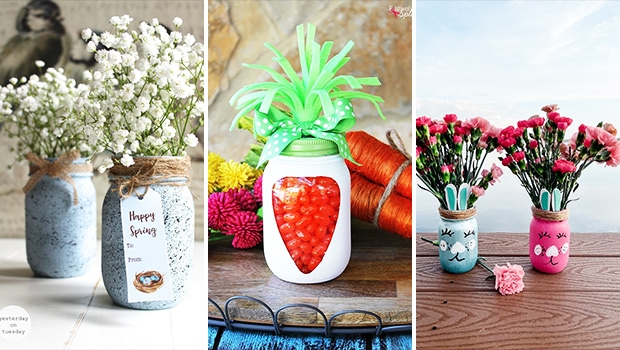 15 Whimsical DIY Easter Mason Jar Designs to Light Up Your Spring