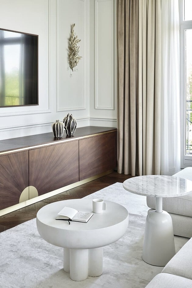Photo inspiration: Fresh Look at Modern Neoclassical Apartment By Art Simple Studio In Moscow Russia