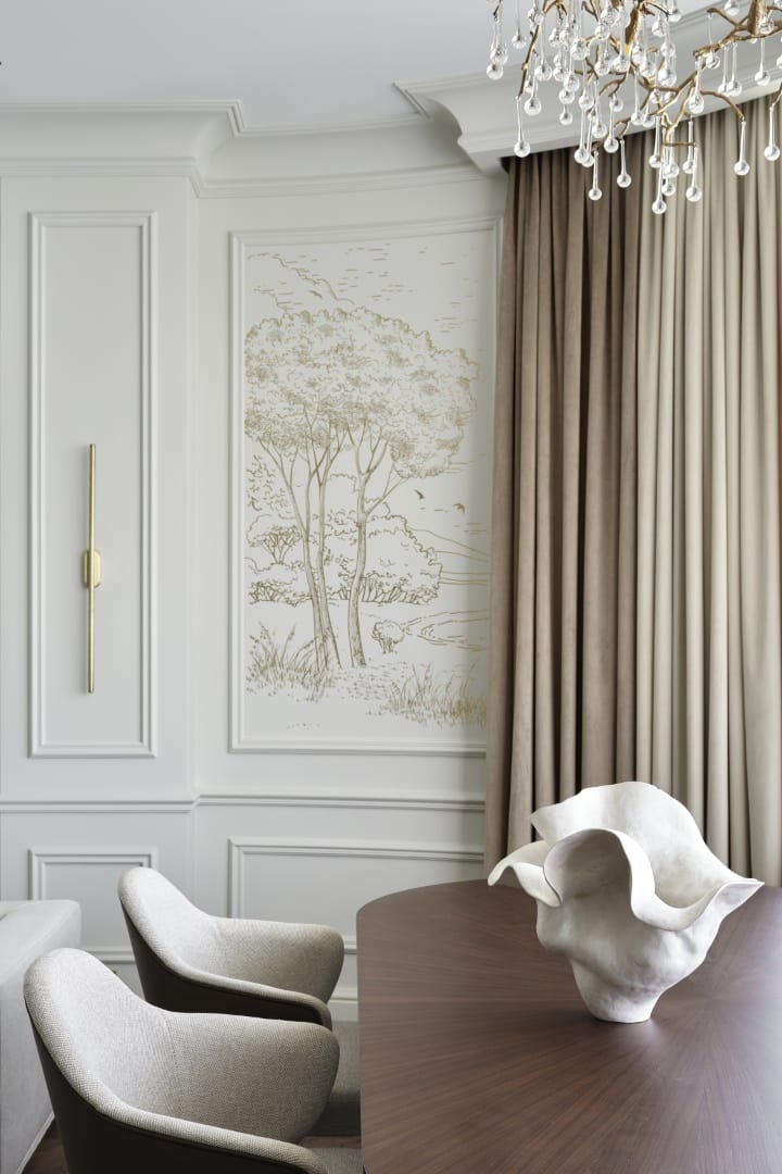 Modern Neoclassical Apartment / Alisa Shabelnikova / Russia