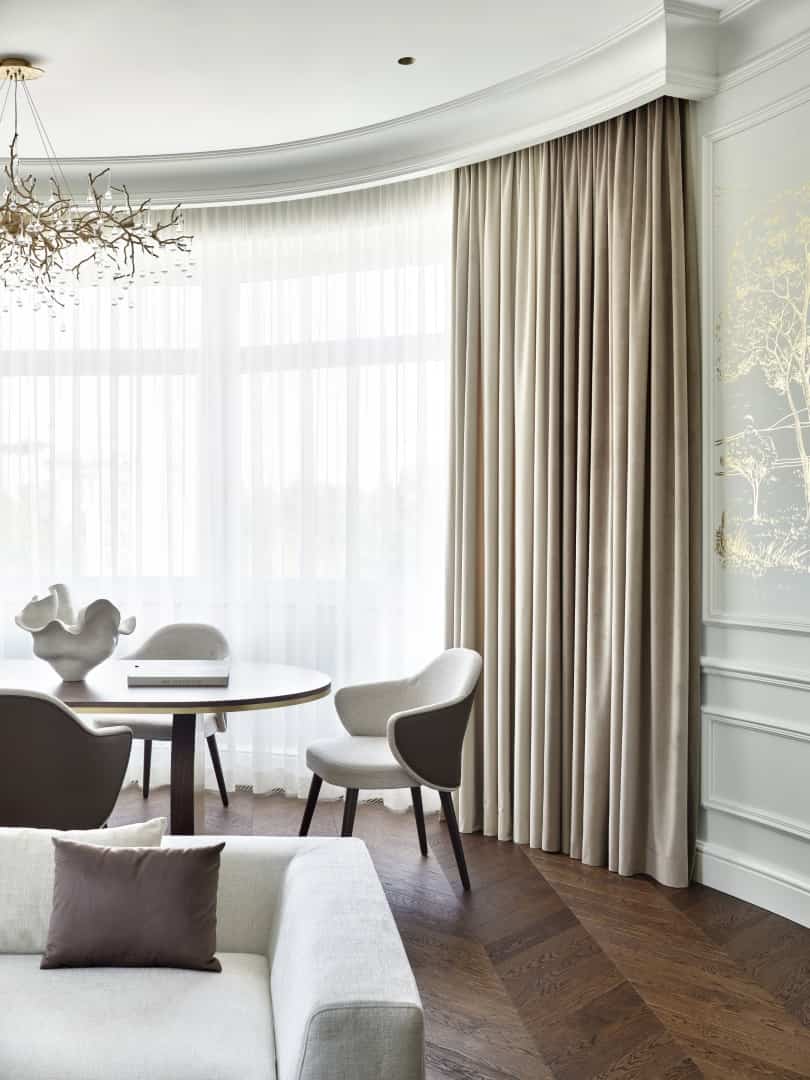 Modern Neoclassical Apartment / Alisa Shabelnikova / Russia