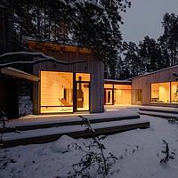 Two Sisters Holiday Home by MNY Arkitekter in Salo, Finland