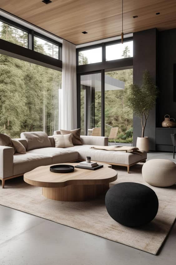 East Meets West: Stunning West Japandi Fusion Living Room Ideas