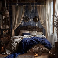Where Magic Meets Slumber: 15 Exploring Mystical Bedroom Designs