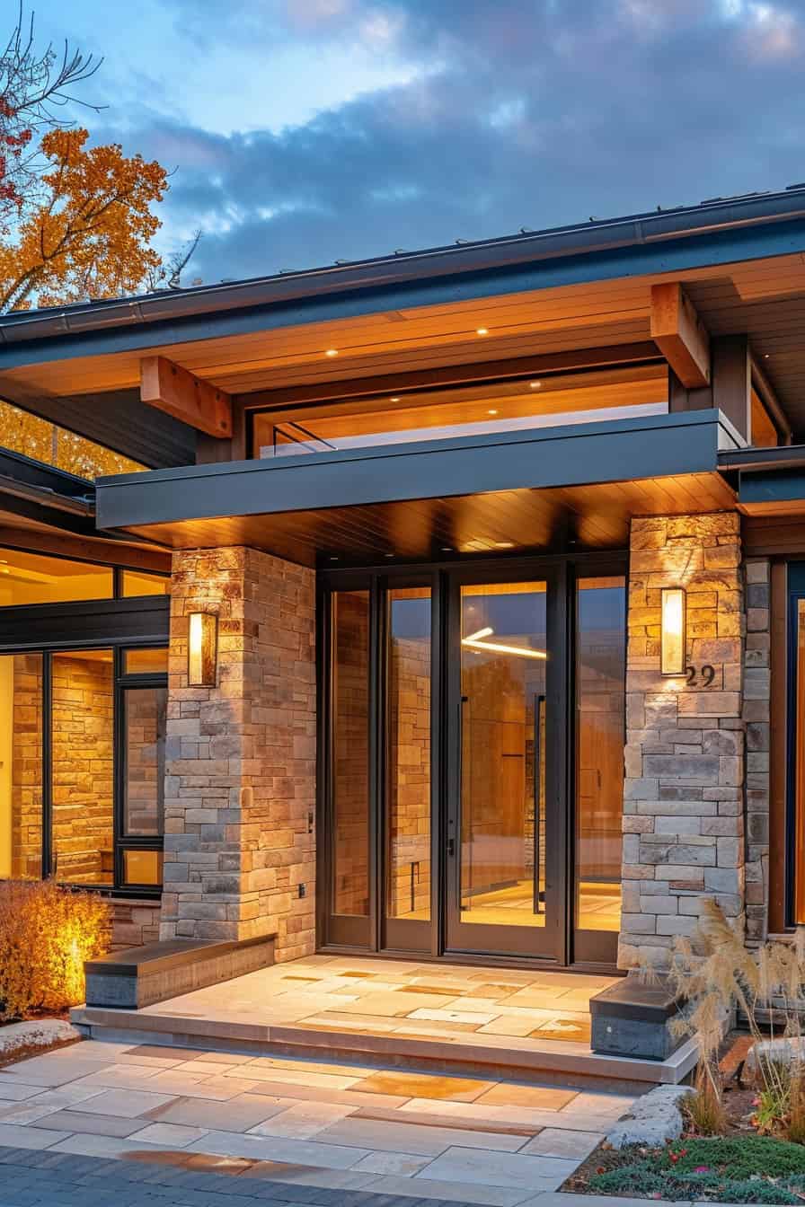 Top 22 Modern Entrance Door Designs 2024: Enhance Your Home's Curb Appeal
