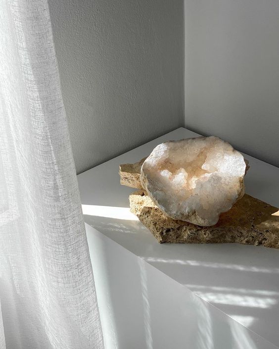 Bring Serenity and Style into Your Home with Icy Himalayan Quartz Cluster