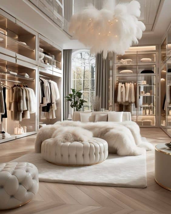 Cozy Wardrobe-Inspired Store Interior Design