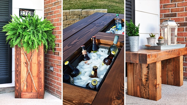 15 Breathtaking DIY Outdoor Furniture Ideas For Your Garden