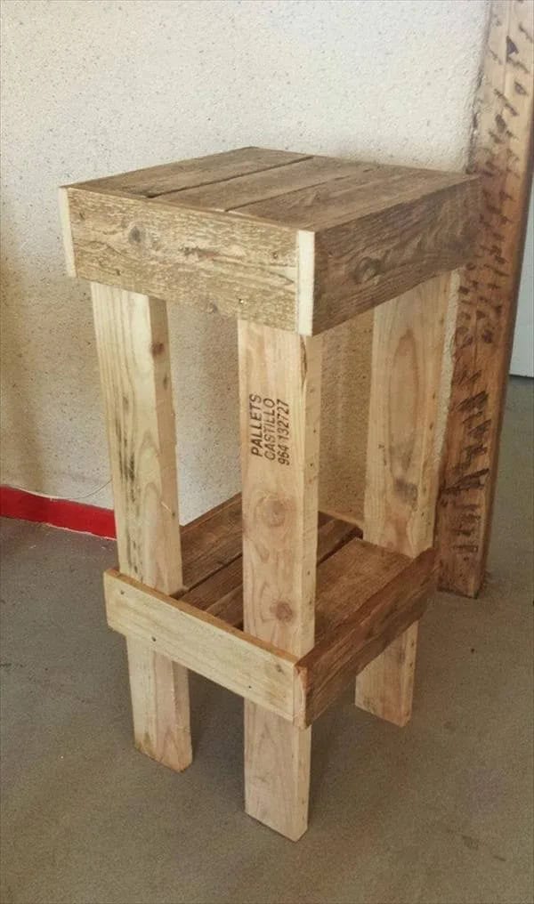3. DIY Repurposed Pallet Stools 3. DIY Repurposed Pallet Stools