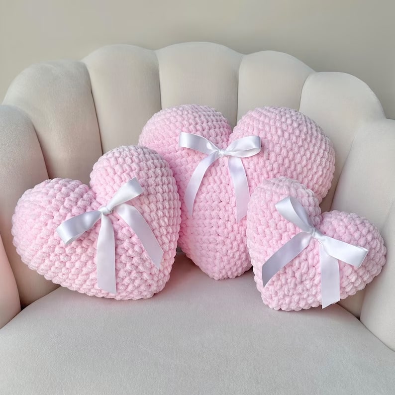 5. Crochet Plush Pillow 5. Crochet Plush Pillow