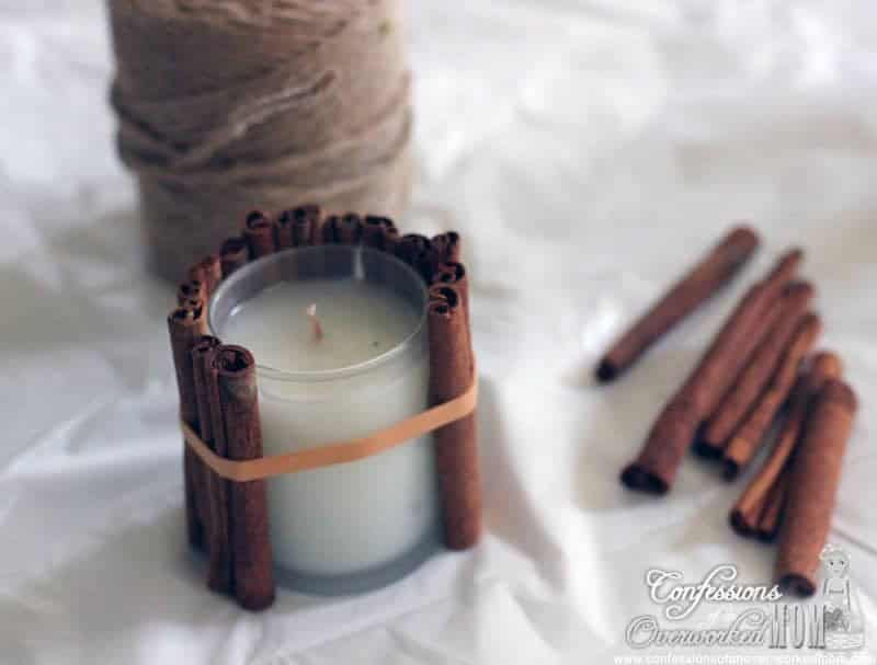 15. Cinnamon Stick Crafts Votive Holder 15. Cinnamon Stick Crafts Votive Holder