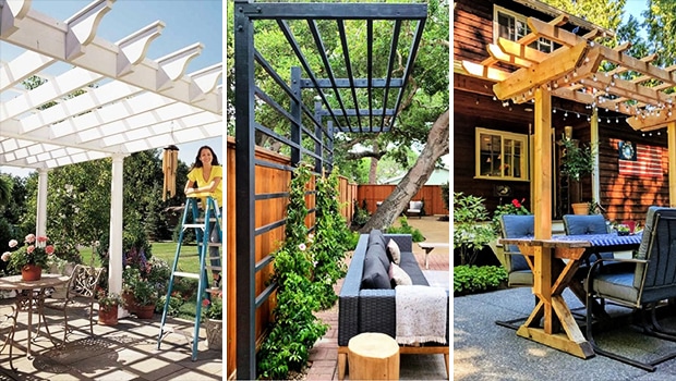 15 Creative DIY Pergola Designs for Your Outdoor Oasis