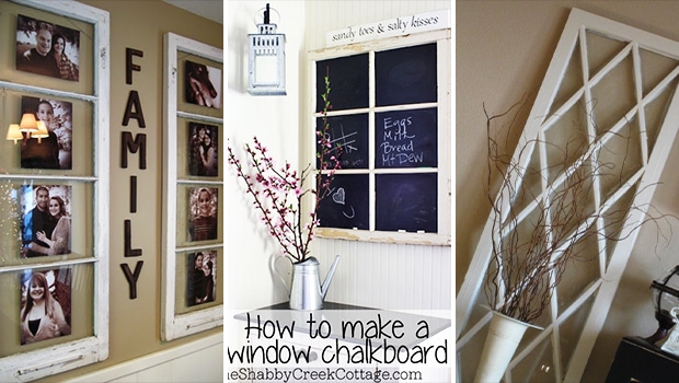 15 Creative Old Window Crafts Anyone Can Easily Build