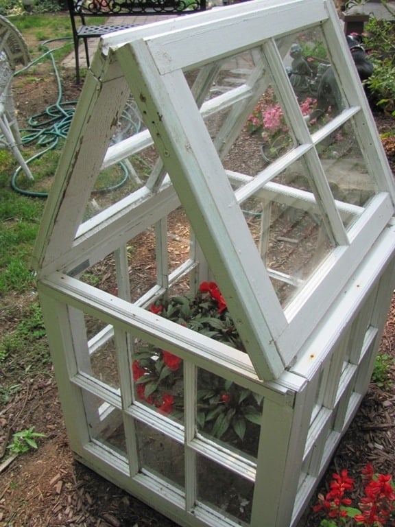 8. Make Your Own Small Window-Based Flower House 8. Make Your Own Small Window-Based Flower House