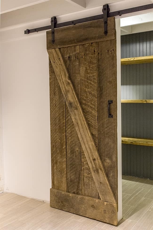 7. New Laundry Room: DIY Barn Door 7. New Laundry Room: DIY Barn Door