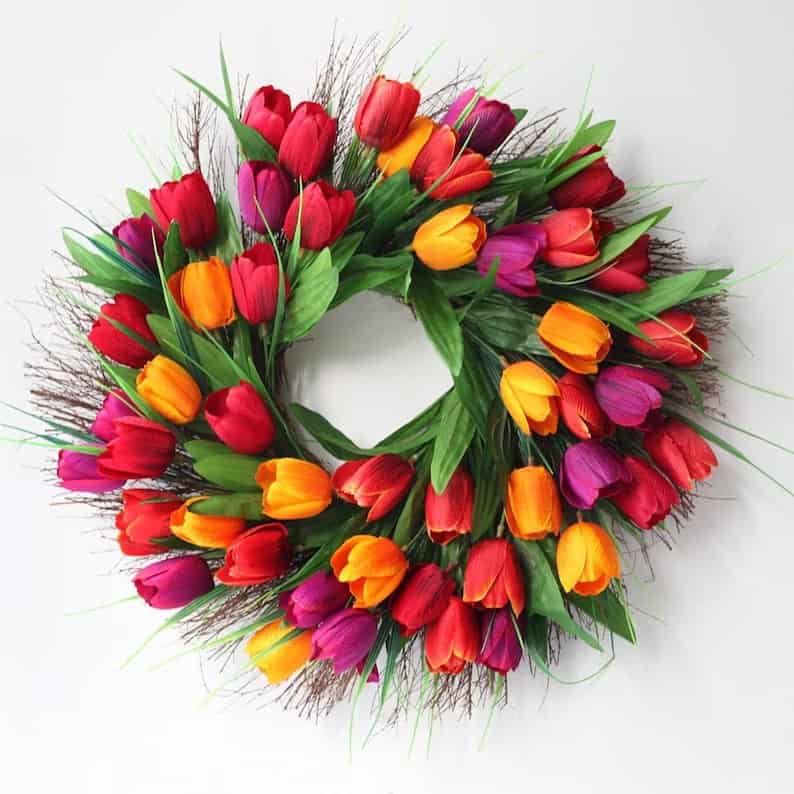 3. Tulip wreath 3. Tulip wreath