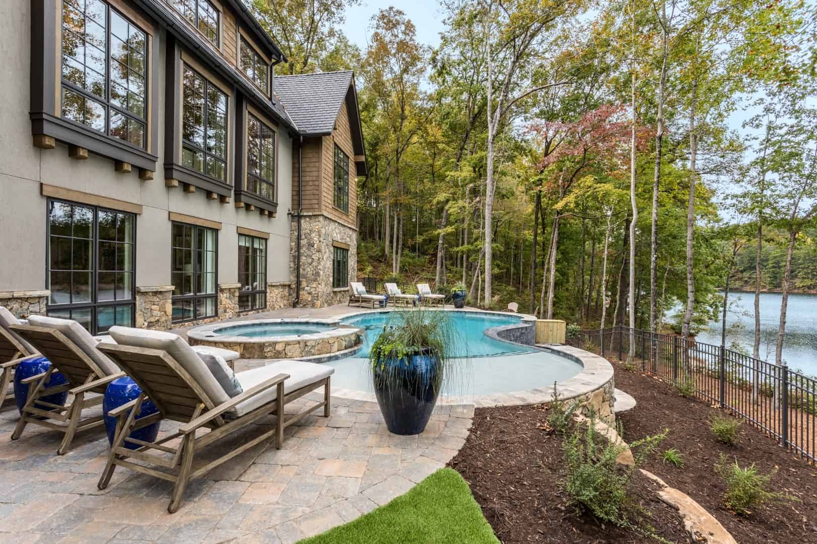 7. Rustic Swimming Pool 7. Rustic Swimming Pool