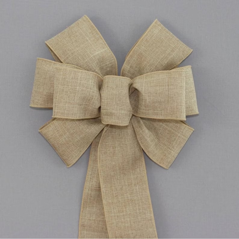 13. Natural Rustic Wreath Bow 13. Natural Rustic Wreath Bow