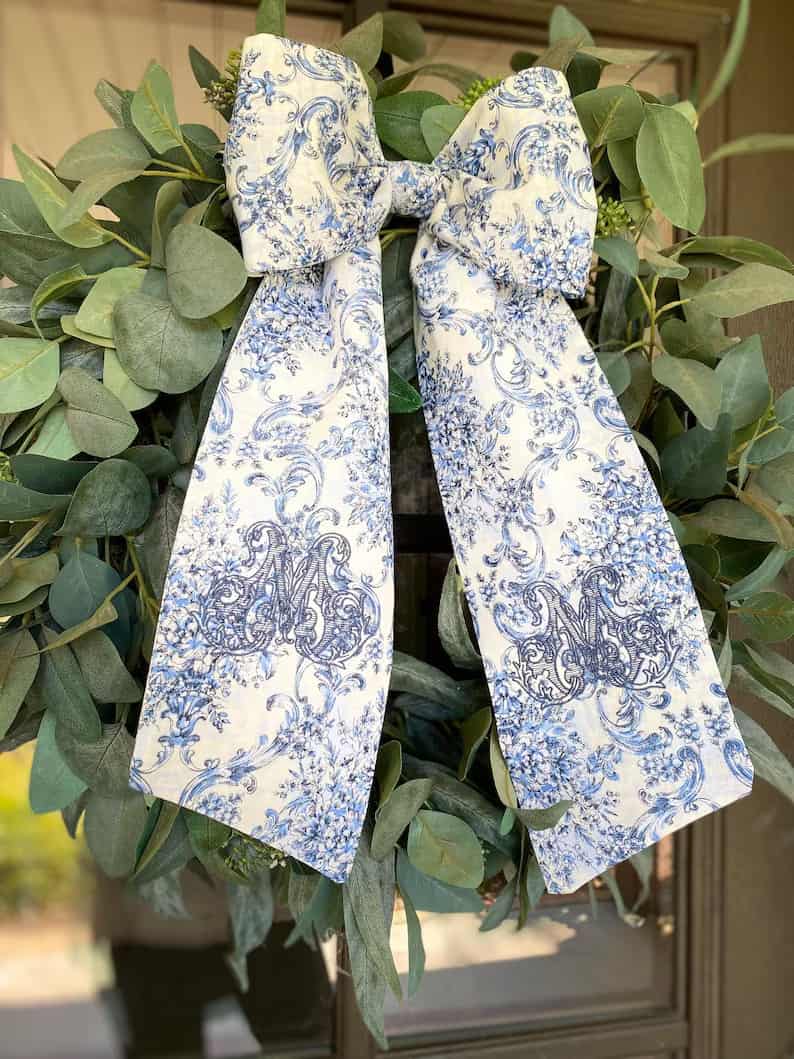 15. wreath bow 15. wreath bow