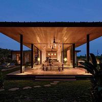 Sustainable Weekend Villa by Kanopea Architecture Studio and T3 Architects in Vietnam
