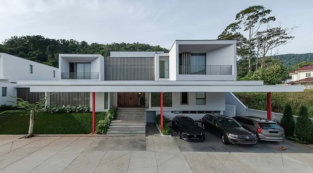 The Helical Pearl House by A3 Projects in Ipoh, Malaysia