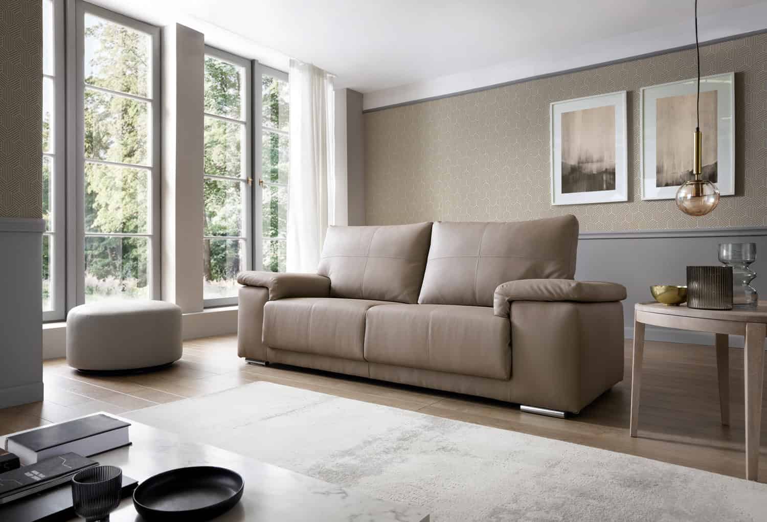 3 Leather Sofas for Your Mid-Century Modern Entertainment Room