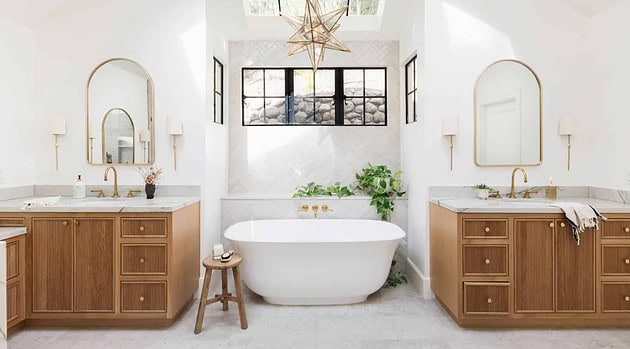 15 Captivating Mediterranean Style Bathroom Interior Designs