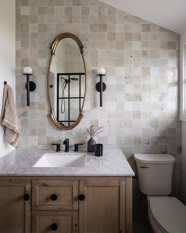 15 Captivating Mediterranean Style Bathroom Interior Designs