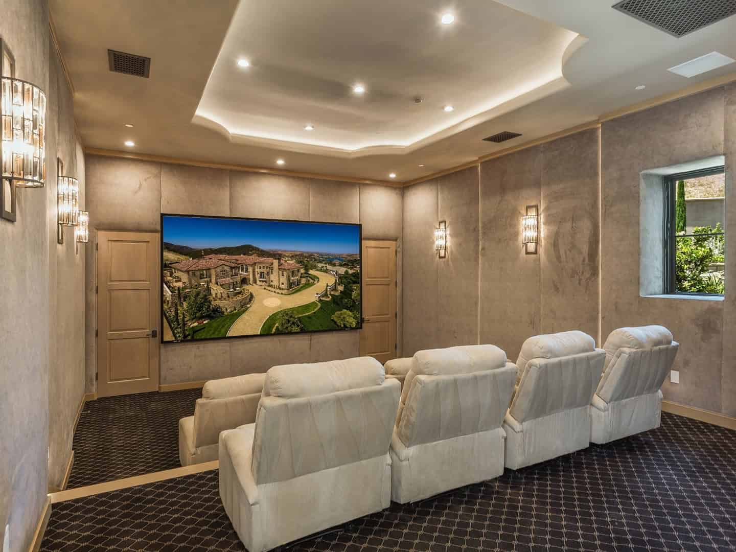 14. Mediterranean Home Cinema, San Francisco 14. Mediterranean Home Cinema, San Francisco