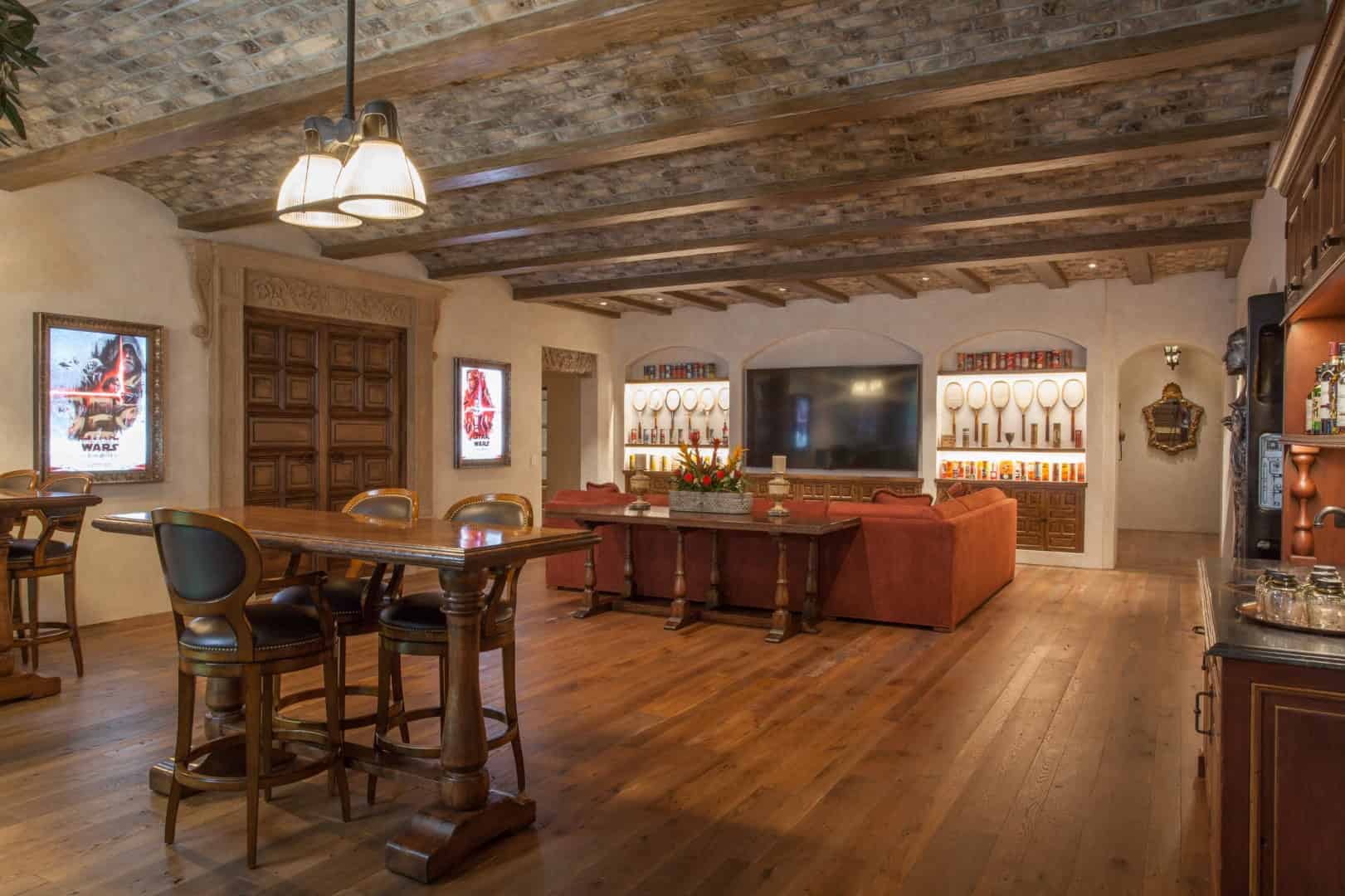 3. Mediterranean Home Theater, San Diego 3. Mediterranean Home Theater, San Diego