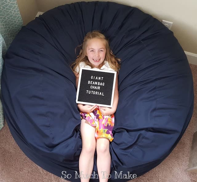 2. Make a Giant Bean Bag Chair 2. Make a Giant Bean Bag Chair