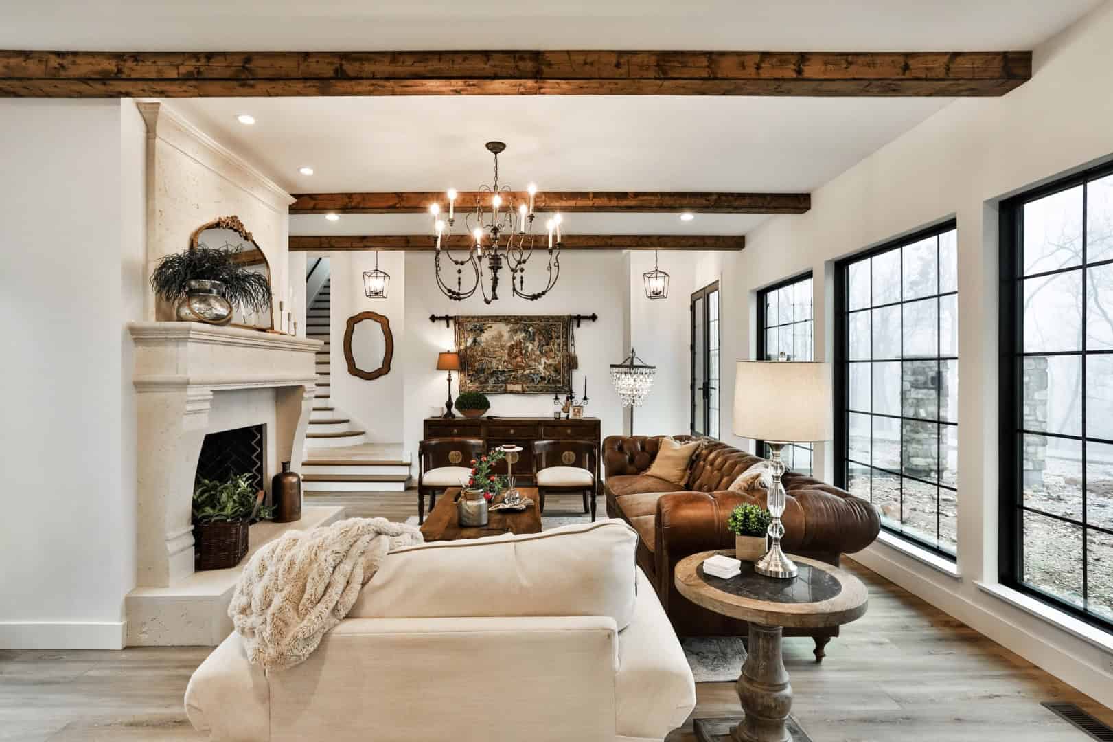 1. Mediterranean Living Room 1. Mediterranean Living Room