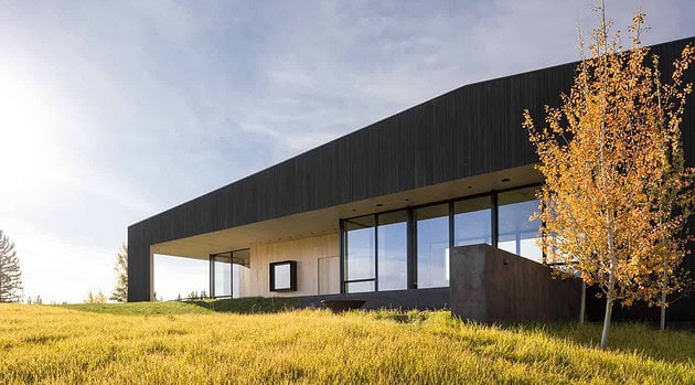 ShineMaker Residence by CLB Architects in Wilson, Wyoming