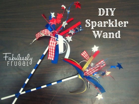 12. DIY Sparkler Wand 12. DIY Sparkler Wand