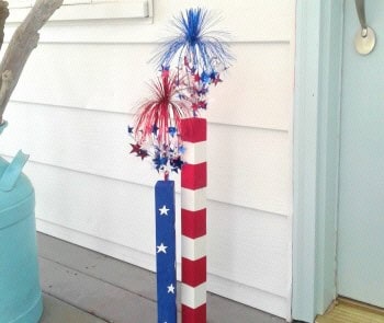 9. DIY Firework Decor 9. DIY Firework Decor