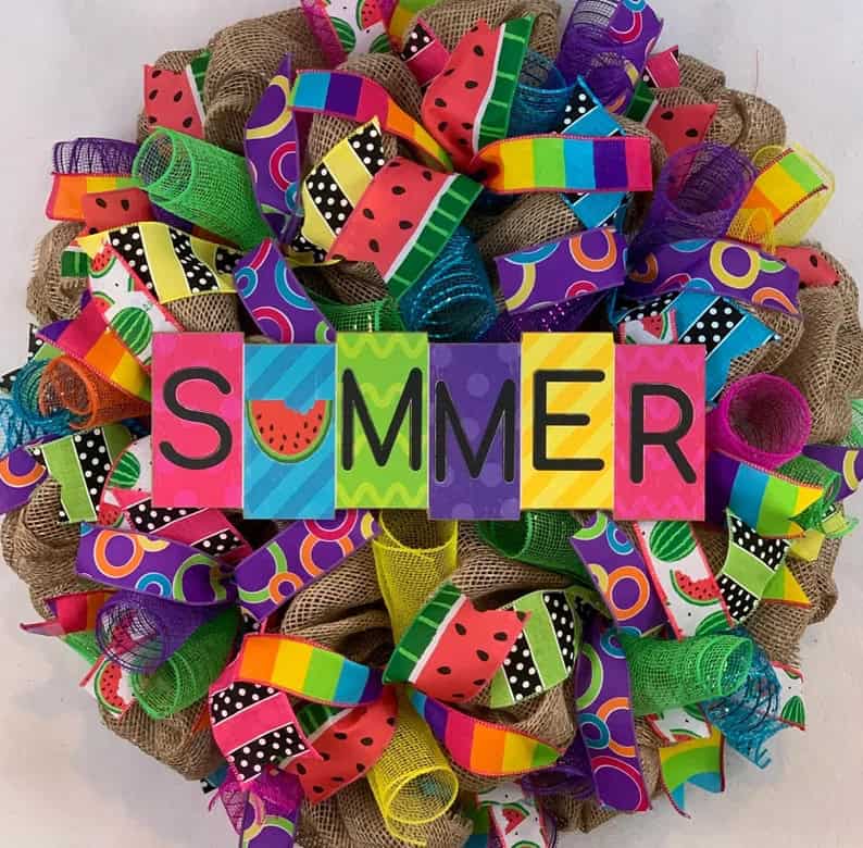 12. Everyday summer wreath 12. Everyday summer wreath