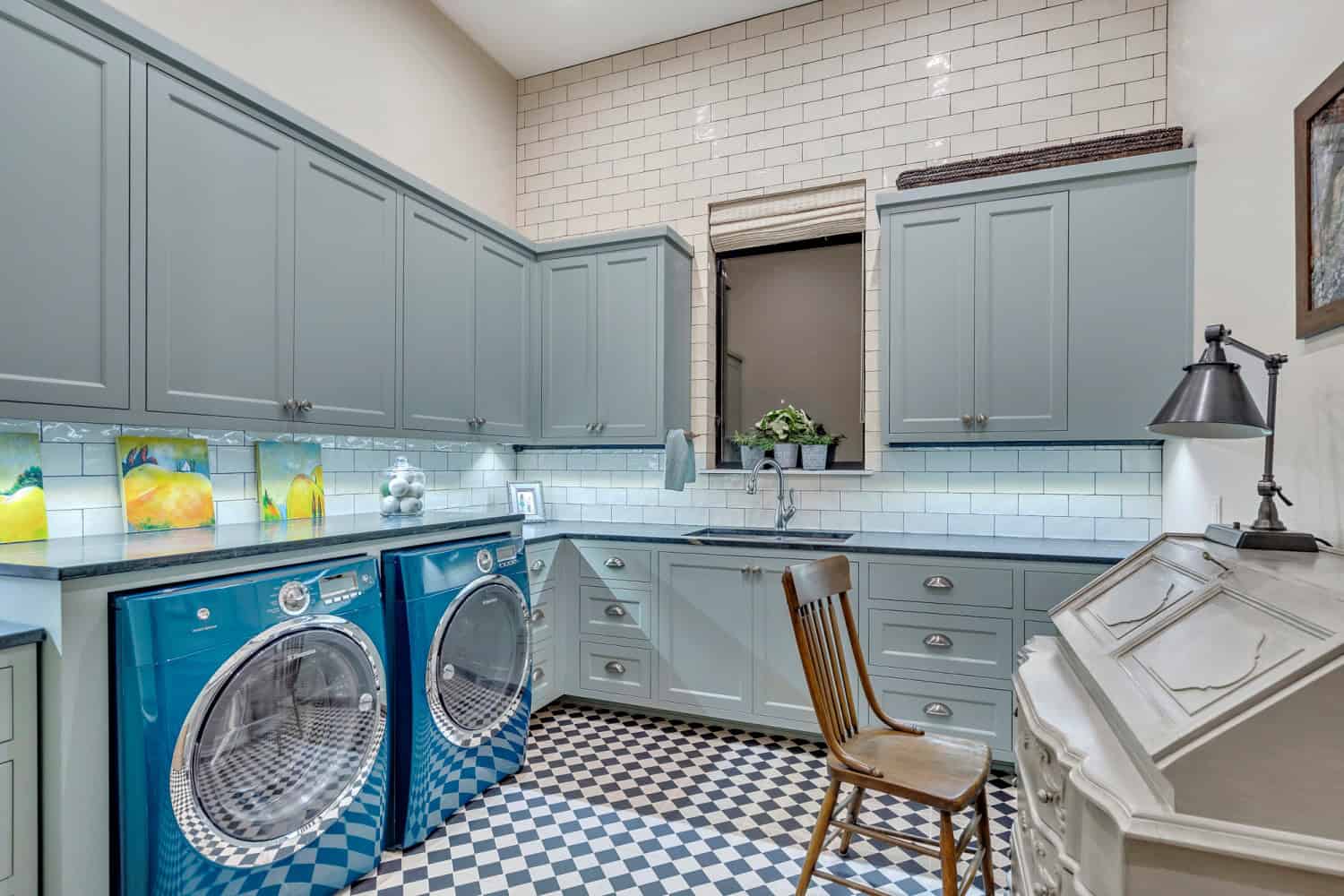 12. Mediterranean Laundry Room, Austin 12. Mediterranean Laundry Room, Austin