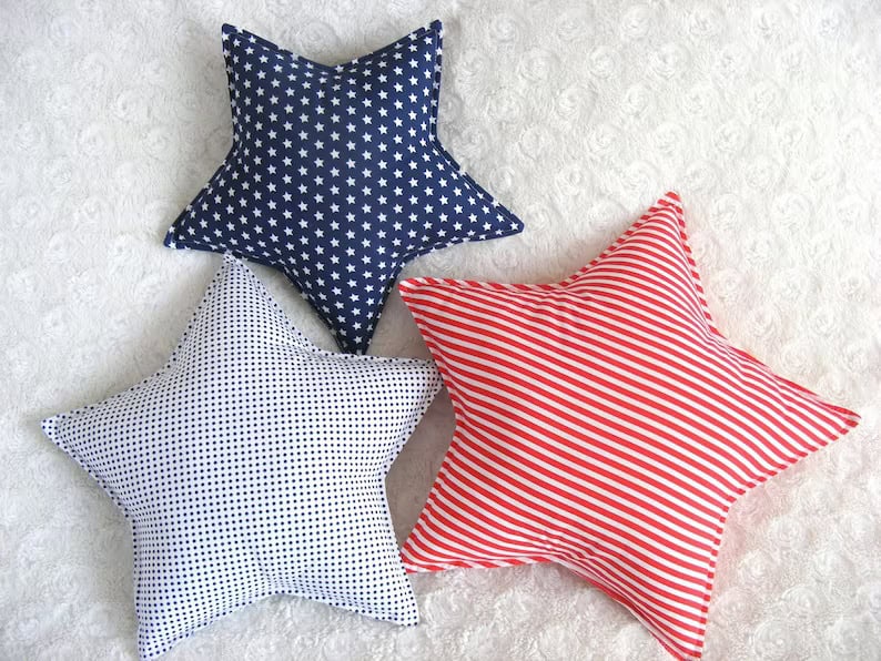 5. Star Pillow American Flag 5. Star Pillow American Flag