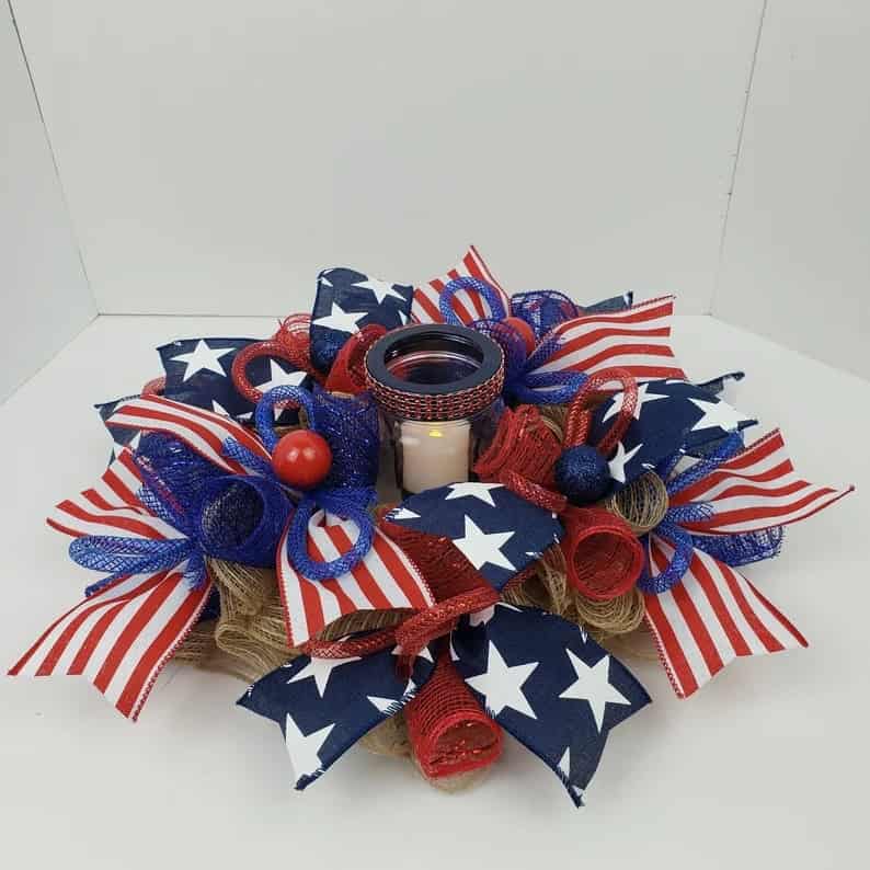 12. Patriotic centerpiece