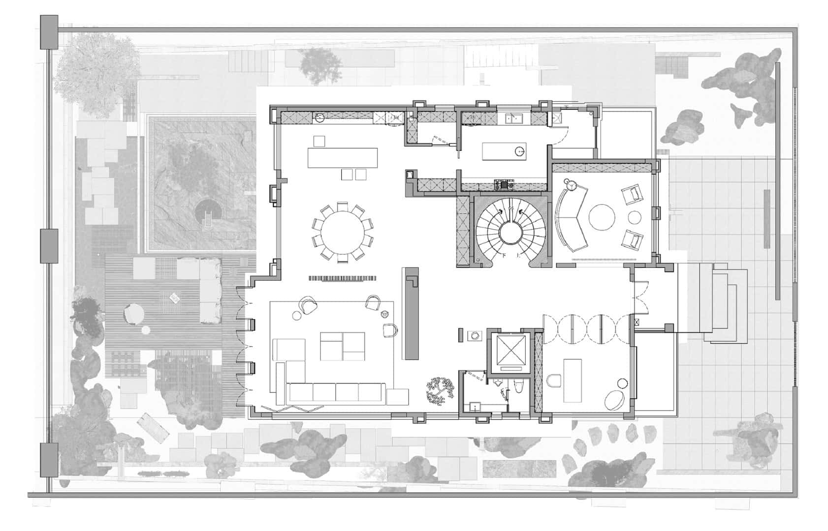 Dreamy Island by GROWTO Design in Chengdu, China Dreamy Island by GROWTO Design in Chengdu, China