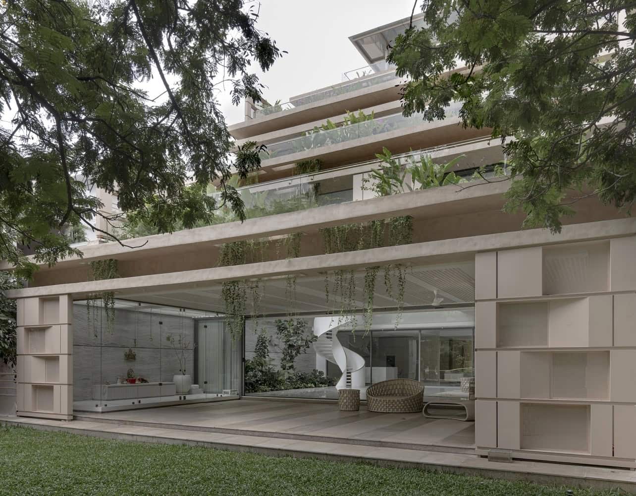 Jubilee Terraces Residence | SpaceFiction Studio | Hyderabad, India Jubilee Terraces Residence | SpaceFiction Studio | Hyderabad, India