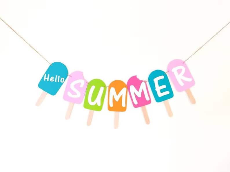 10. summer garland 10. summer garland