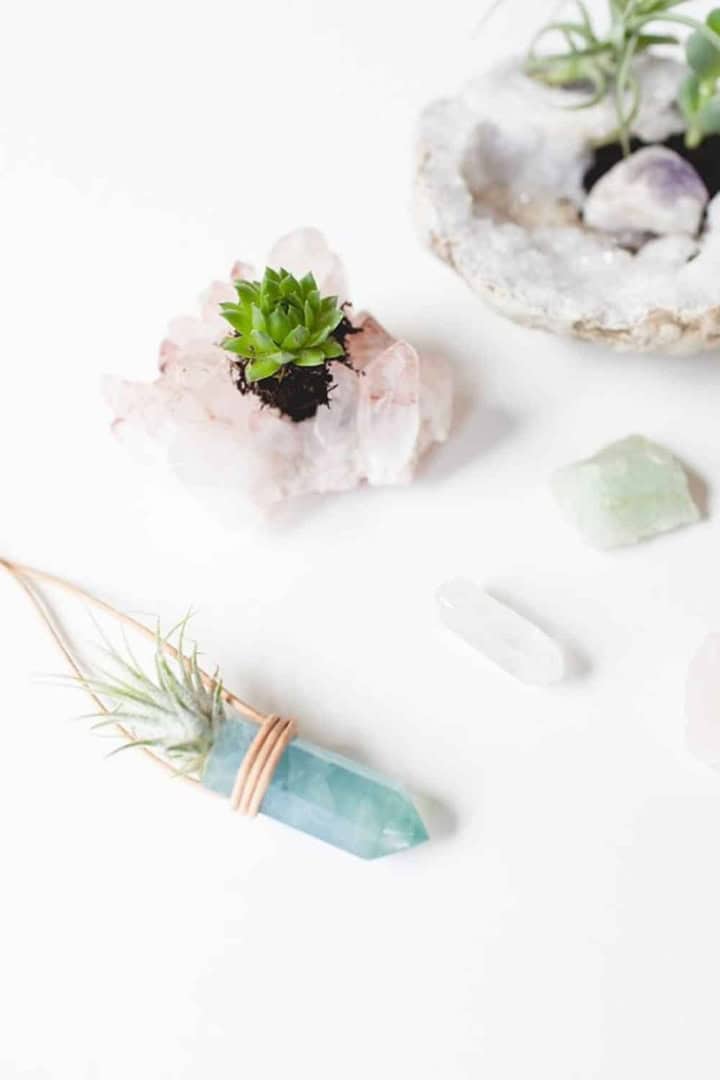 Crystal Planters Crystal Planters