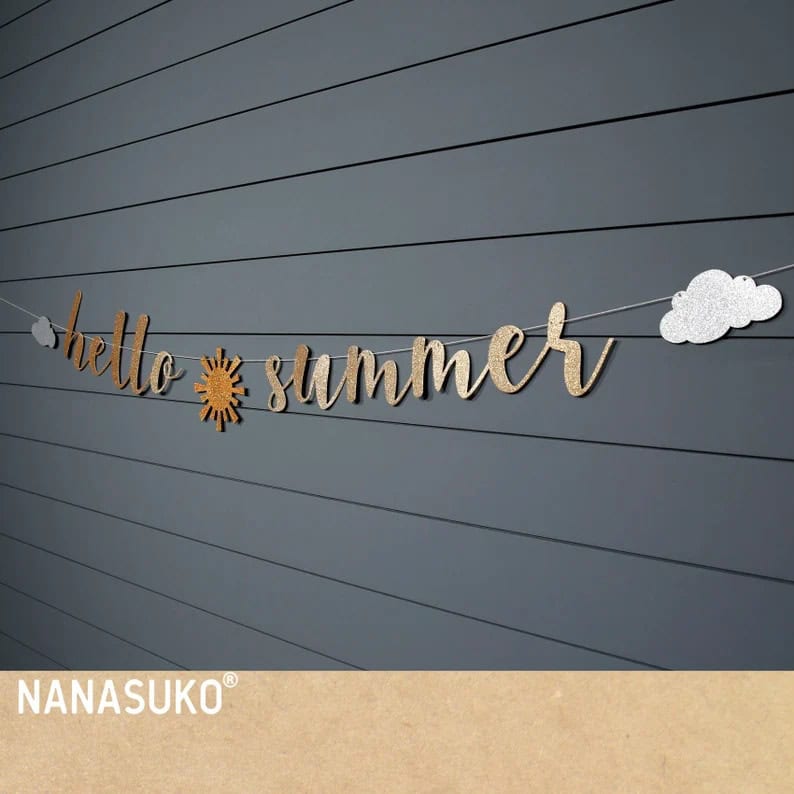 12. hello summer banner 12. hello summer banner
