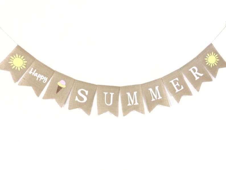 6. Happy Summer Banner 6. Happy Summer Banner