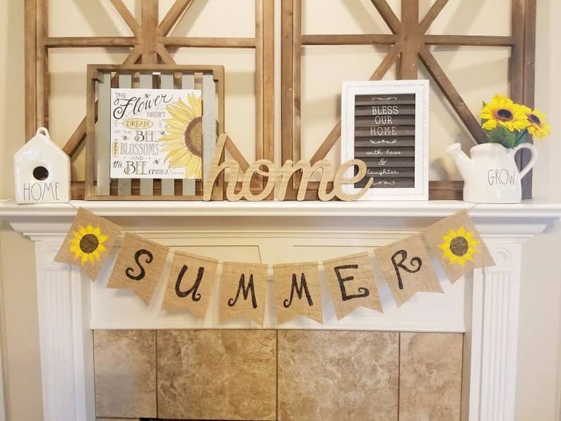 7. Sunflower Summer banner 7. Sunflower Summer banner