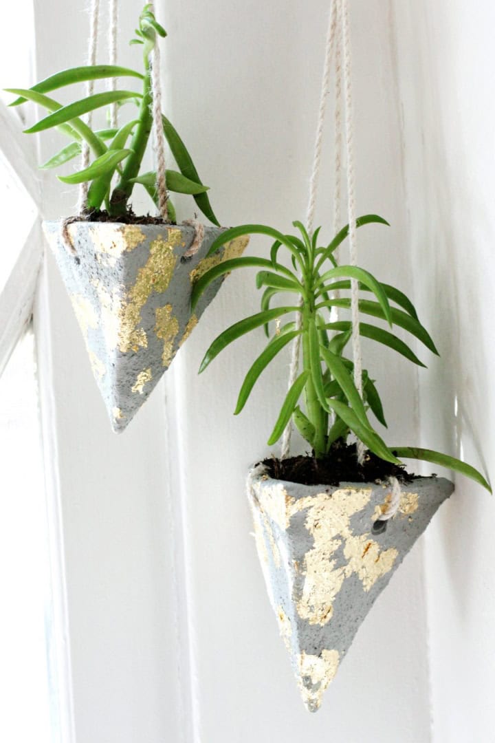 13. Cement Hanging Planters 13. Cement Hanging Planters