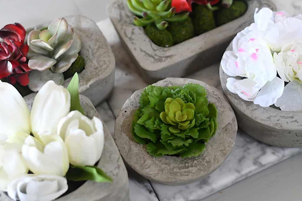 6. Small Concrete Planters 6. Small Concrete Planters